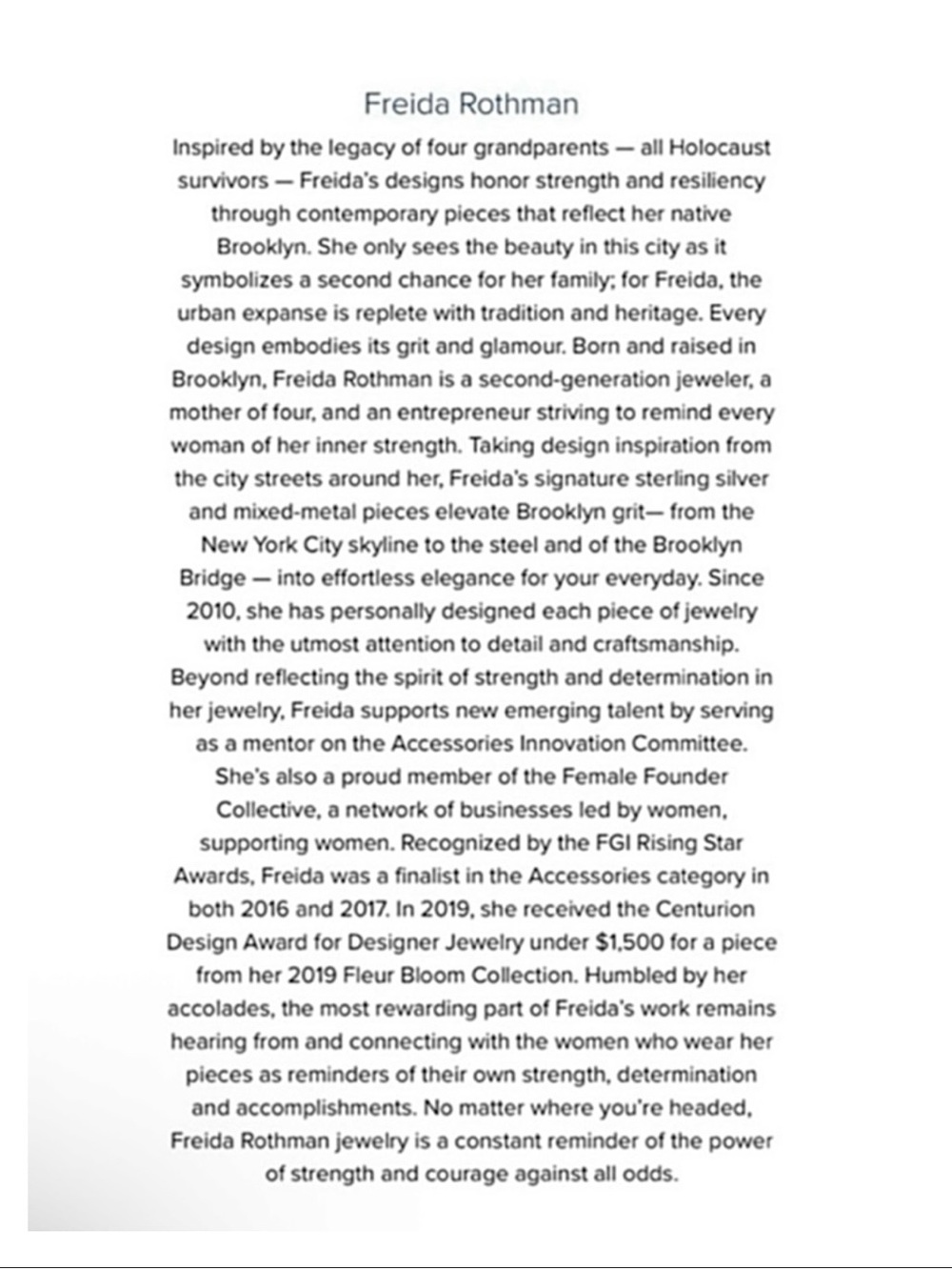 Freida Rothman Sterling Silver & Matte Gold Bezel Set Rectangular Stacking Ring - Picture 9 of 11